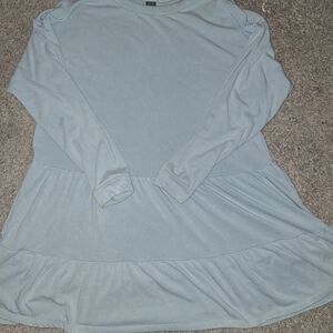 Wild Fable Soft Blue Tunic Top